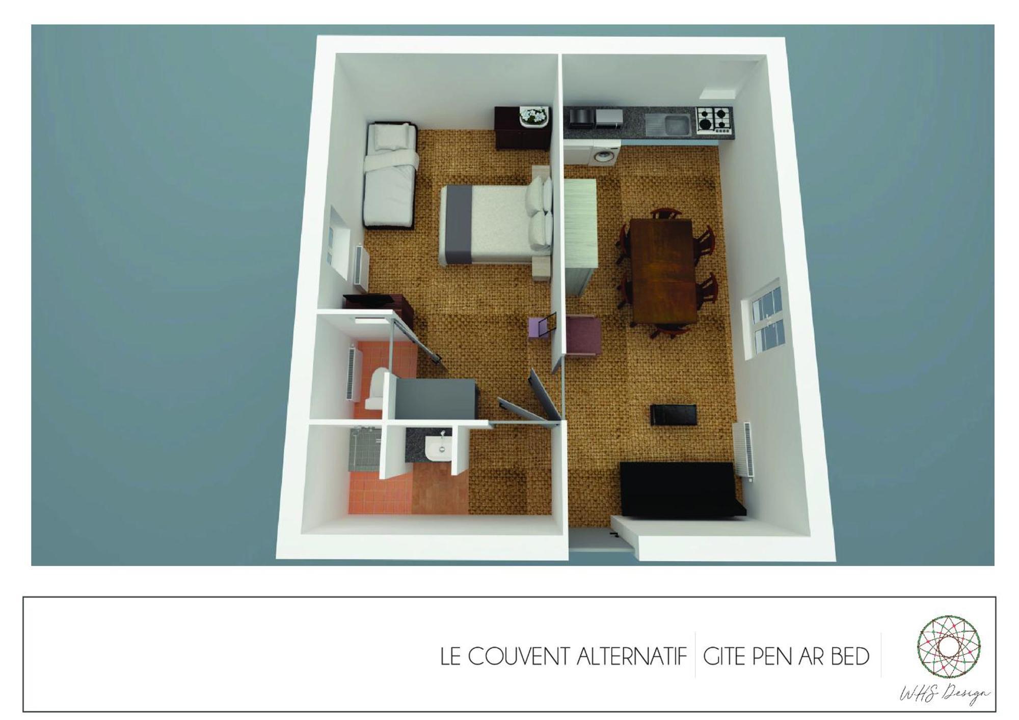 Les Gites Du Couvent Alternatif Camlez الغرفة الصورة